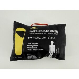 Mountainsmith‎ Polyester Mummy Bag Liner Packable Gray